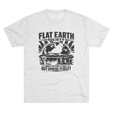 Flat Earth Society T-Shirt — "There Is Nothing To Fear But Sphere Itself" Graphic Tee